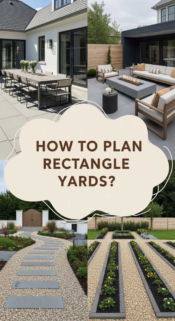 How To Master Rectangle Yard Zones For Maximum Function 69edfc1b29d62