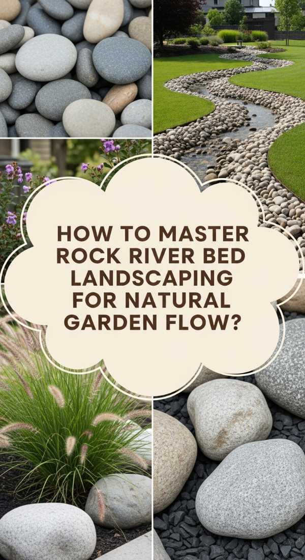 How To Master Rock River Bed Landscaping For Natural Garden Flow 69edfdc5359c8