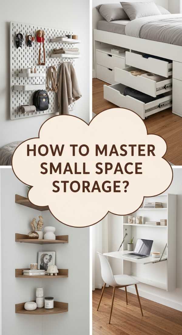 How To Master Small Space Storage For A Clutter Free Sanctuary 69eb41145307c