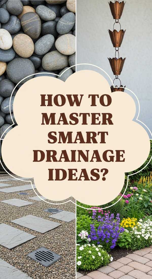 How to Master Smart Drainage Ideas for a Lush Garden Sanctuary
