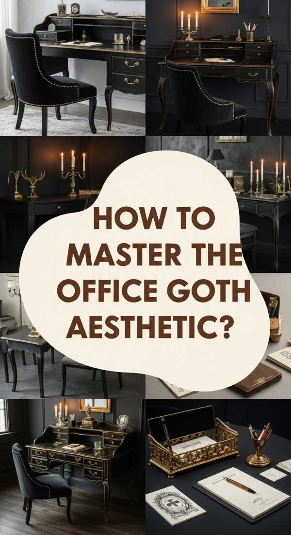 How To Master The Office Goth Aesthetic For Bold Professionalism 69f232d21deed