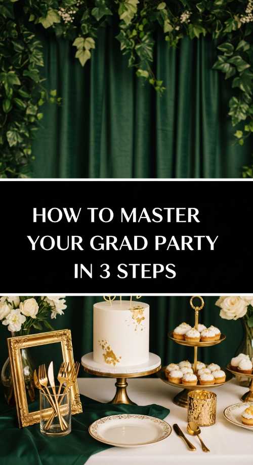 How to Master Your Grad Party Theme in 3 Steps