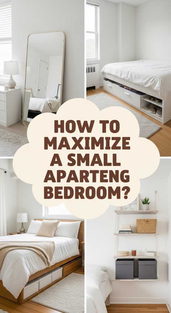 How To Maximize A Small Apartment Bedroom For A Bright Open Atmosphere 69f2f7fd4bbfb