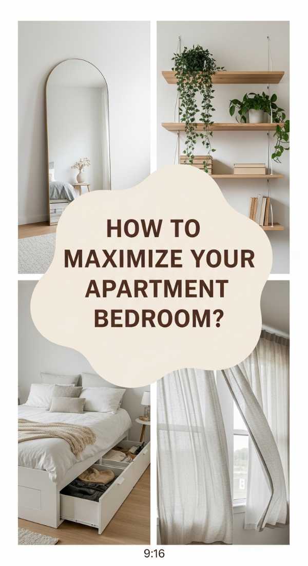 How To Maximize Your Apartment Bedroom For Ultimate Comfort 69edf9661f7f9