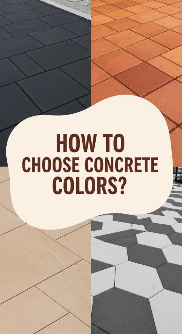 How to Mix Concrete Colors for a Sophisticated Outdoor Aesthetic