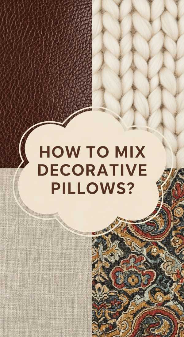 How To Mix Decorative Pillows For A Sophisticated Texture Play 69ecb065bb246