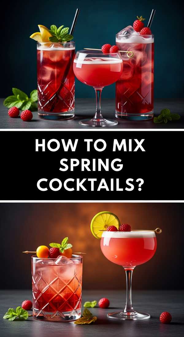 How To Mix Fresh Spring Cocktails 69df697170bb3