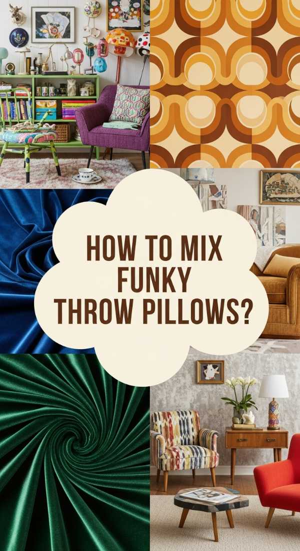 How To Mix Funky Throw Pillows For A Bold Eclectic Vibe 69ecaedc01a77