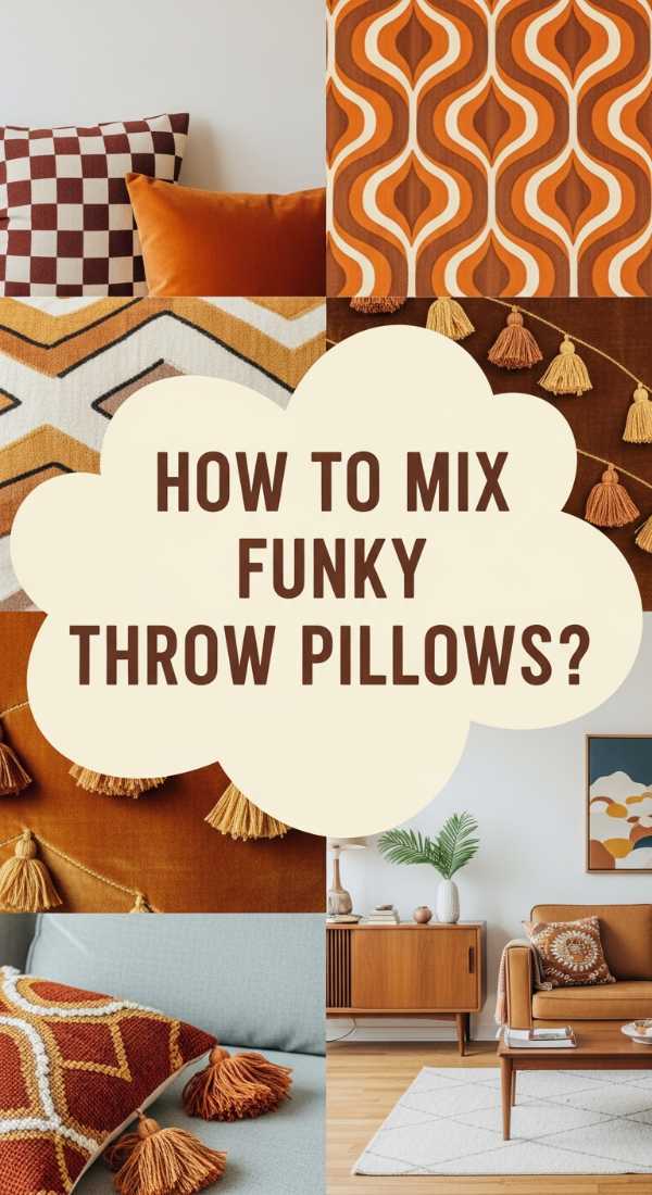 How To Mix Funky Throw Pillows For A Retro Vibe 69ecb05e9cd20
