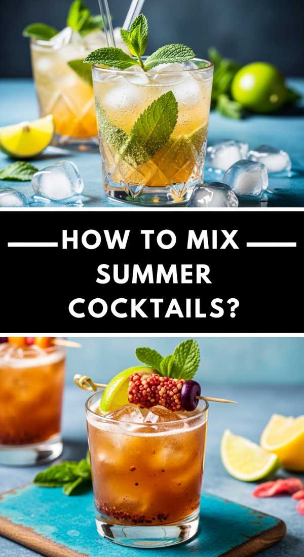 How To Mix Summer Cocktails 69df6b3e258f4
