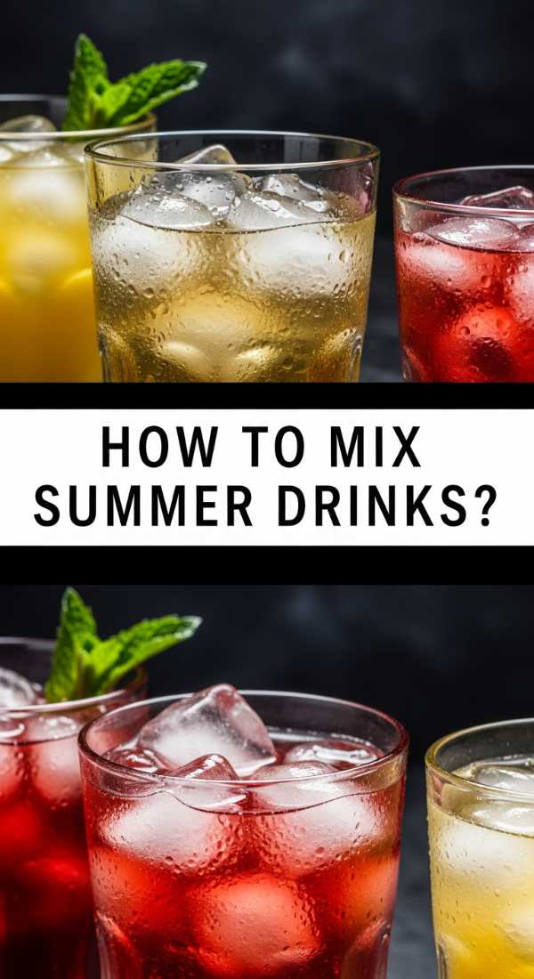 How To Mix Summer Drinks 69ea51f1109a1