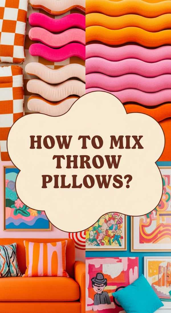 How To Mix Vibrant Funky Throw Pillows For A Bold Statement 69ecace9ed951