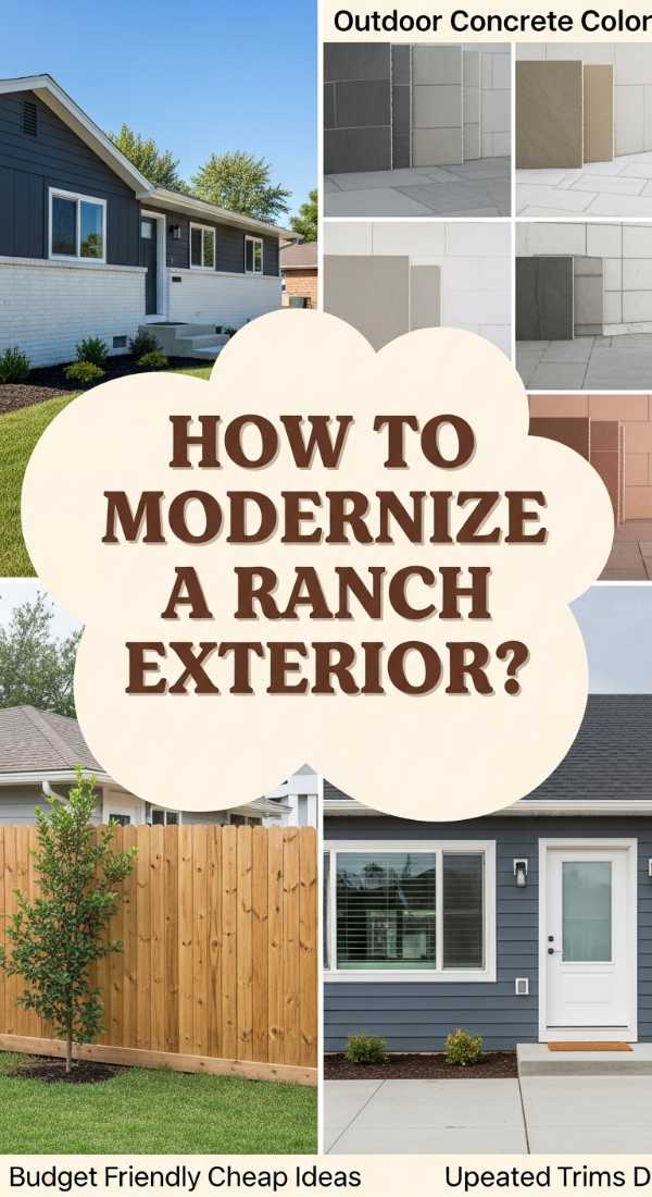 How To Modernize A Ranch Exterior For A Fresh New Look 69ef12376420d