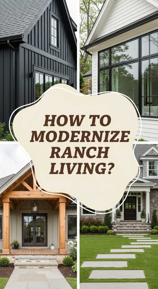 How To Modernize Ranch Living For Timeless Curb Appeal 69ef13a306993