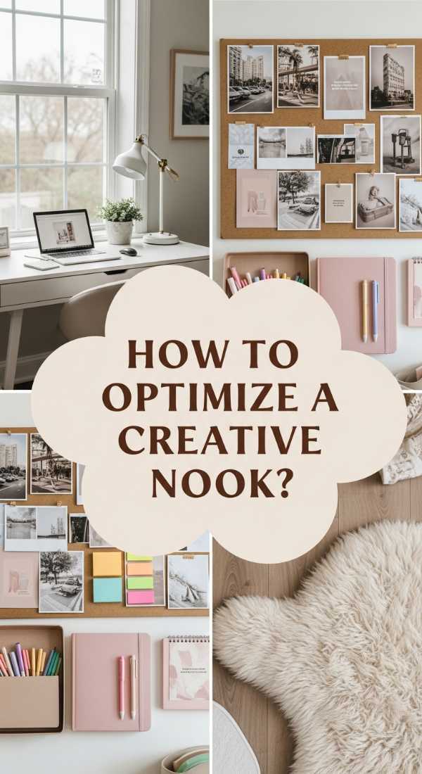 How to Optimize an Office Nook for Calm Creative Flow