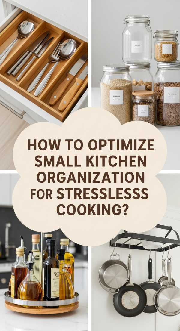How To Optimize Small Kitchen Organization For Stressless Cooking 69e32580bc041