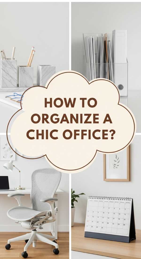 How To Organize A Chic Home Office For Effortless Workflow 69e9fb369db2e
