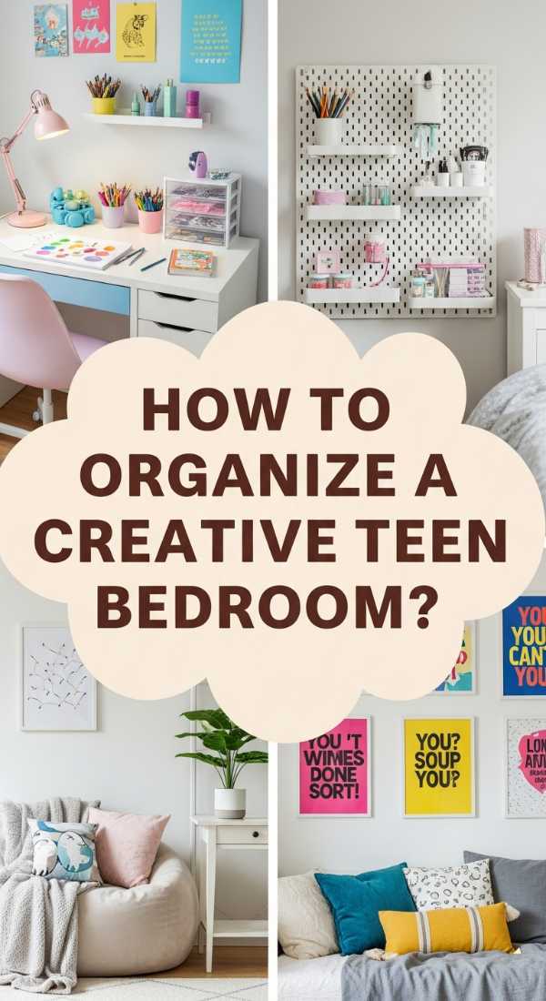 How To Organize A Creative Teen Bedroom For Study Focus And Inspiration 69f2f7fe0fa07