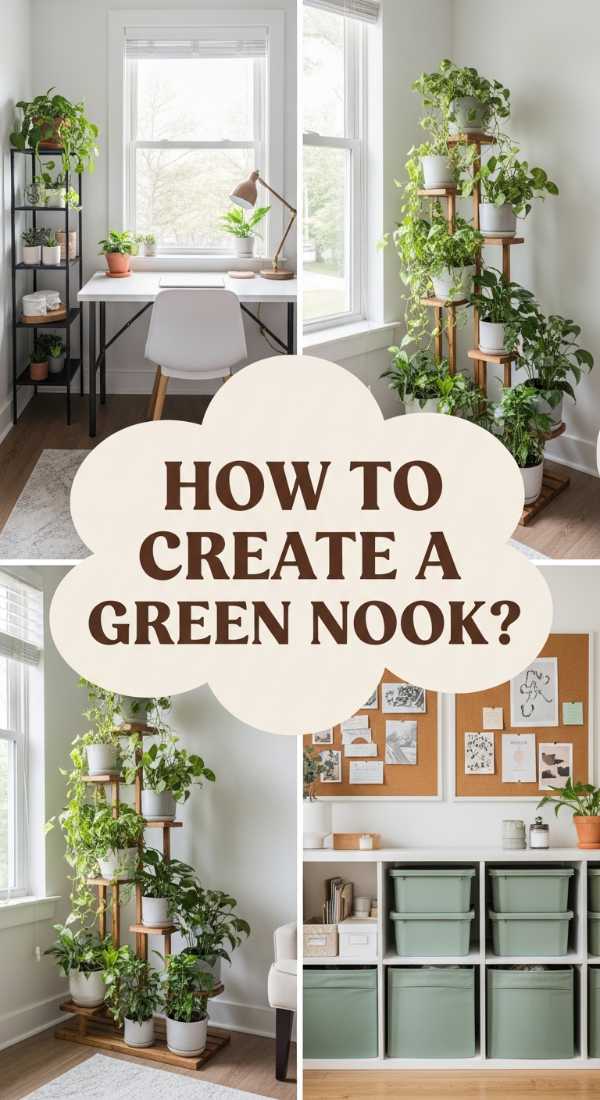 How To Organize A Green Office Nook For Serene Productivity 69e7244f58a2e