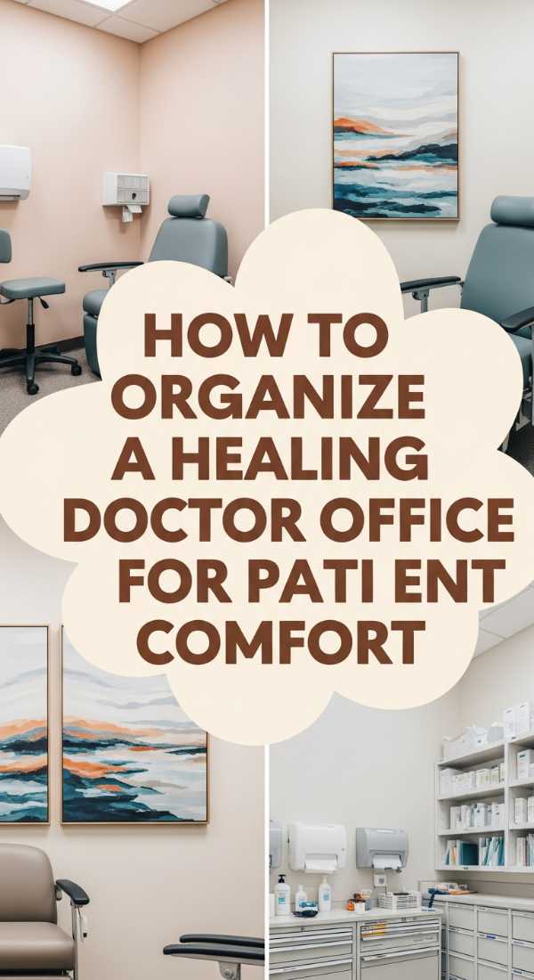 How To Organize A Healing Doctor Office For Patient Comfort 69e9fb20c6244