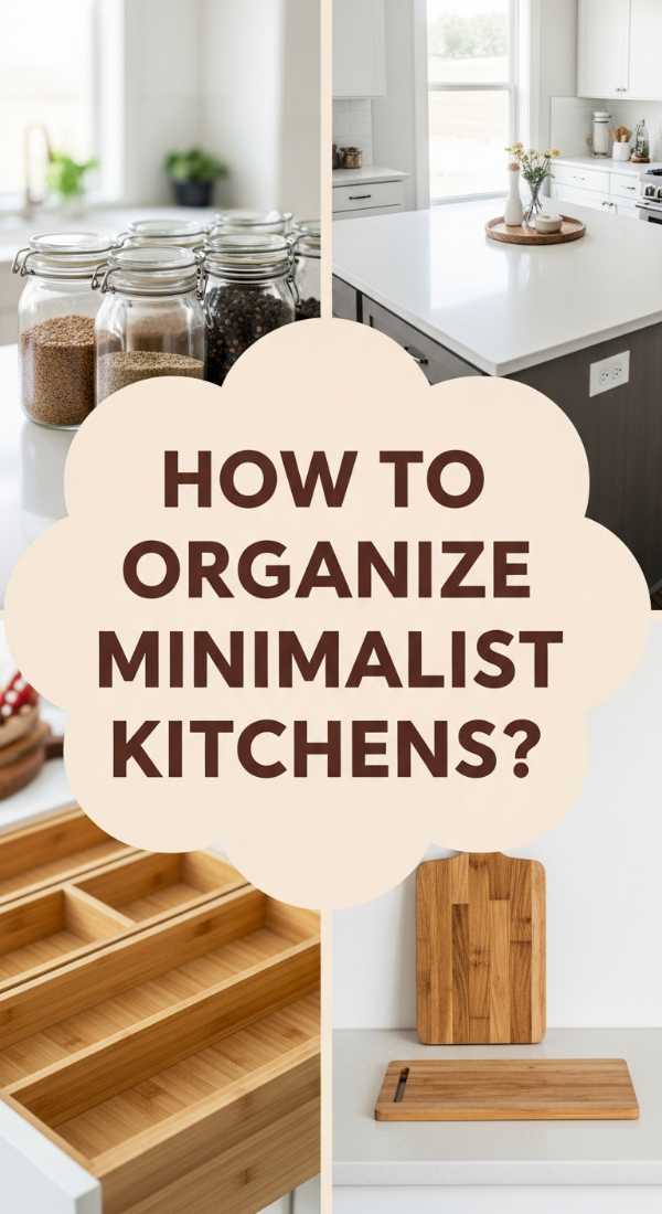 How To Organize A Minimalist Kitchen For Better Cooking Flow 69e3257b8860e