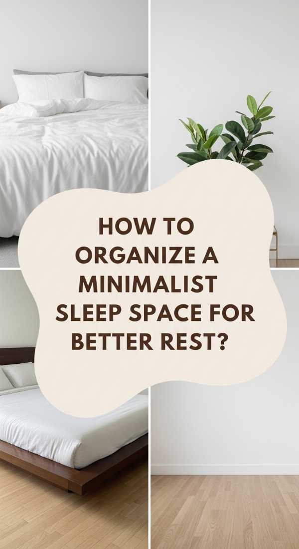 How To Organize A Minimalist Sleep Space For Better Rest 69e9fb33300c9