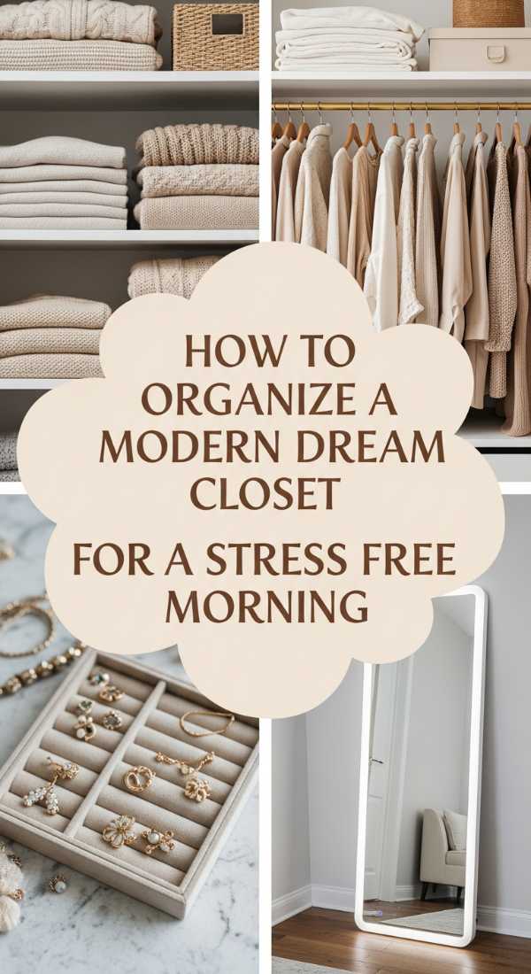 How To Organize A Modern Dream Closet For A Stress Free Morning 69e4b91854554