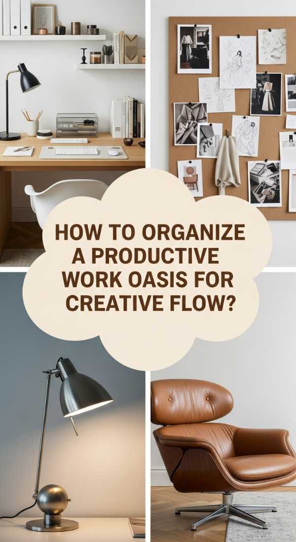 How To Organize A Productive Work Oasis For Creative Flow 69eb410fa19cf