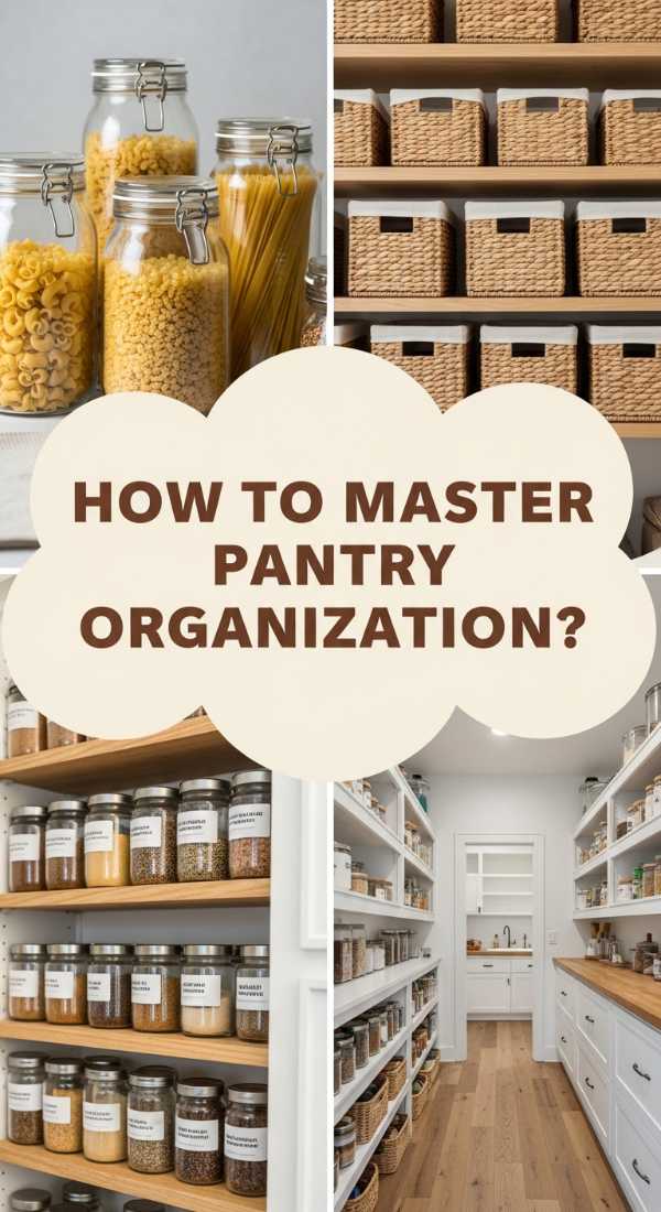 How To Organize A Real Pantry For Kitchen Harmony 69f2389edc4a2