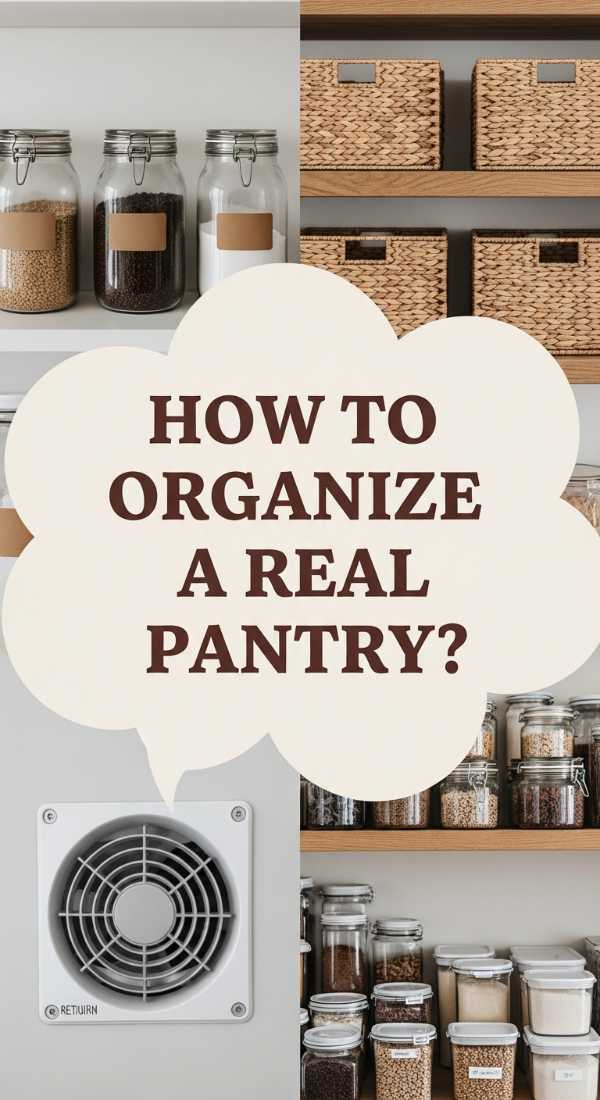 How To Organize A Realistic Pantry For A Calm Cooking Experience 69f2f50824325