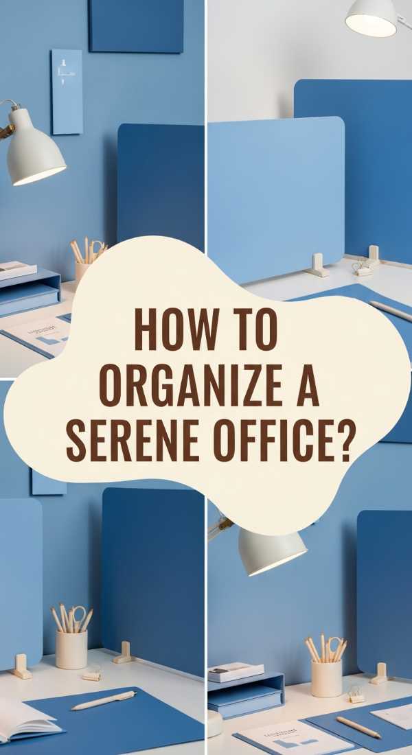How To Organize A Serene Home Office For Maximum Focus 69f234d82f568