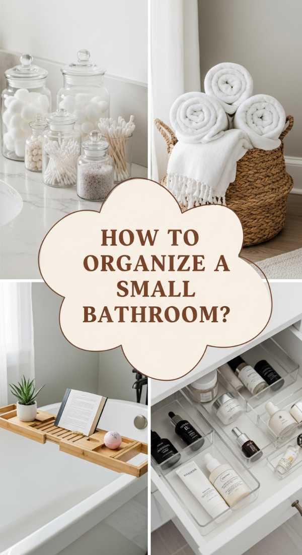 How To Organize A Small Bathroom For A Spa Like Experience 69eb41157afc8