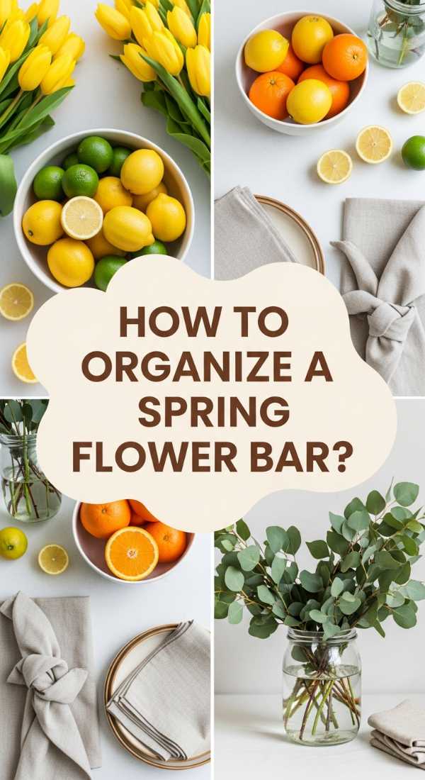 How To Organize A Spring Flower Bar For A Bright Brunch 69f08061d0cef