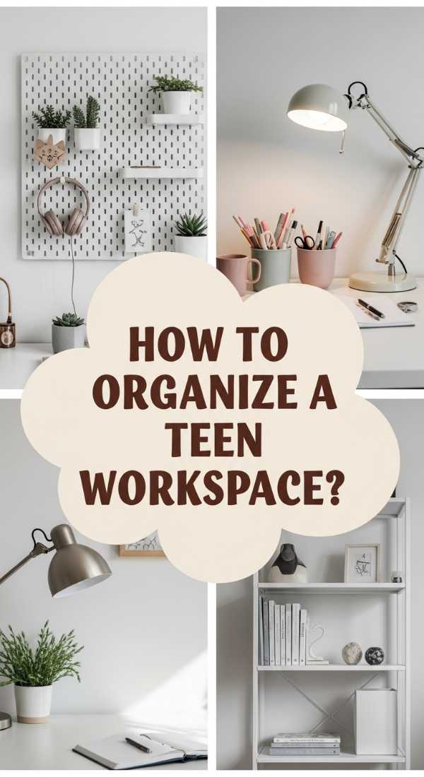 How To Organize A Teen Workspace For Focused Studying 69dde8c02a3c0