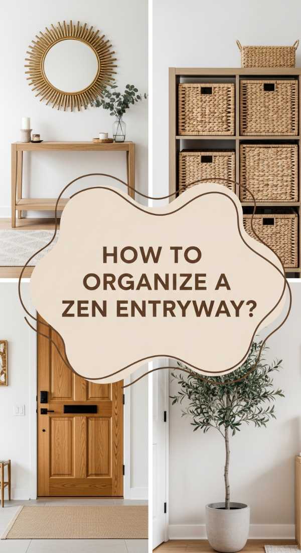 How To Organize A Zen Entryway For A Stress Free Arrival 69e3257697559