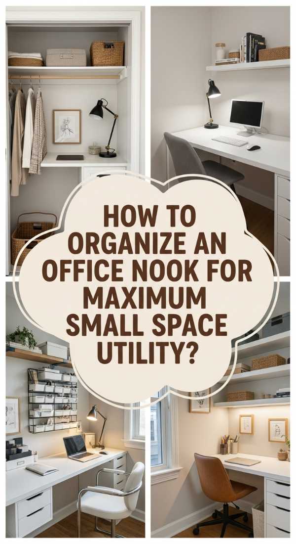 How To Organize An Office Nook For Maximum Small Space Utility 69df1b52d057a