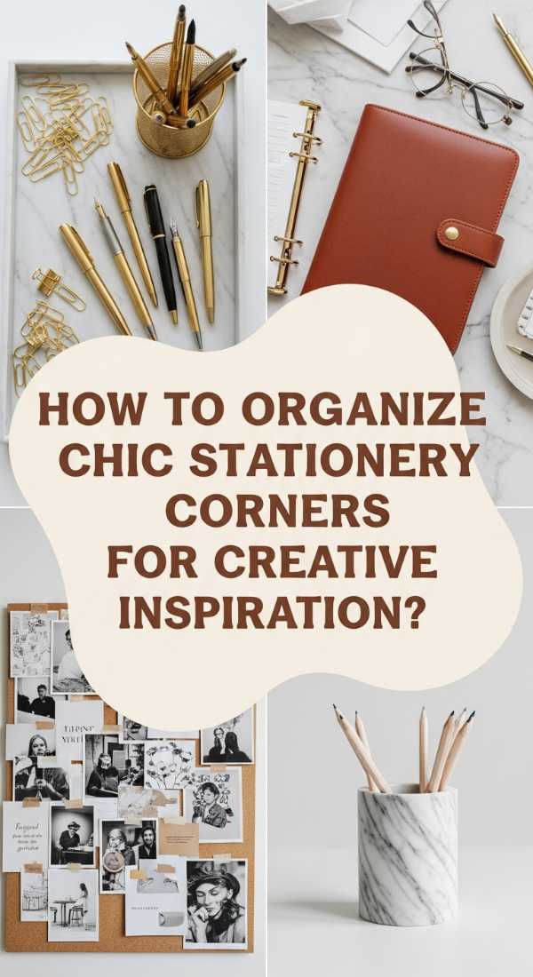 How To Organize Chic Stationery Corners For Creative Inspiration 69f07ee7e6106