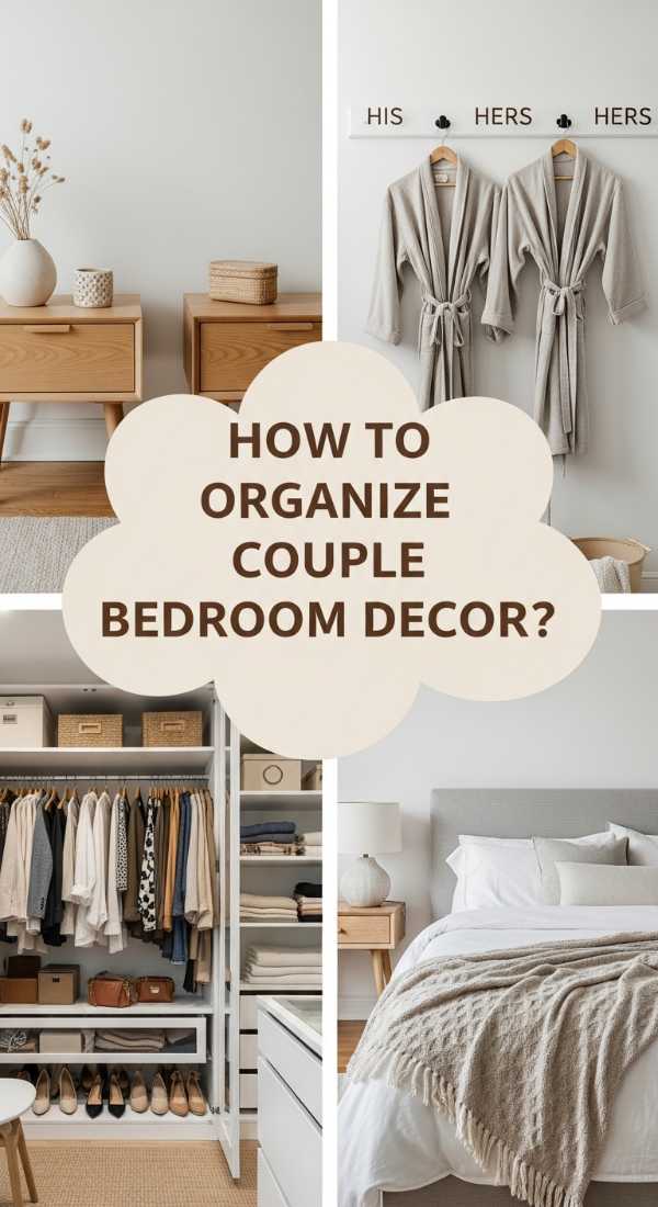 How To Organize Couple Bedroom Decor For Harmonious Living 69edf9674b008