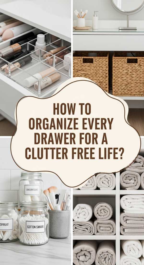How To Organize Every Drawer For A Clutter Free Life 69e5fdfc650f6