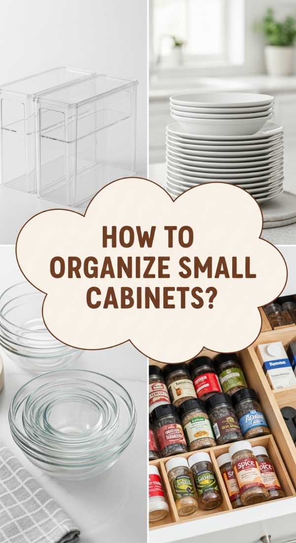 How To Organize Small Kitchen Cabinets For Maximum Storage Efficiency 69e3257e2015f