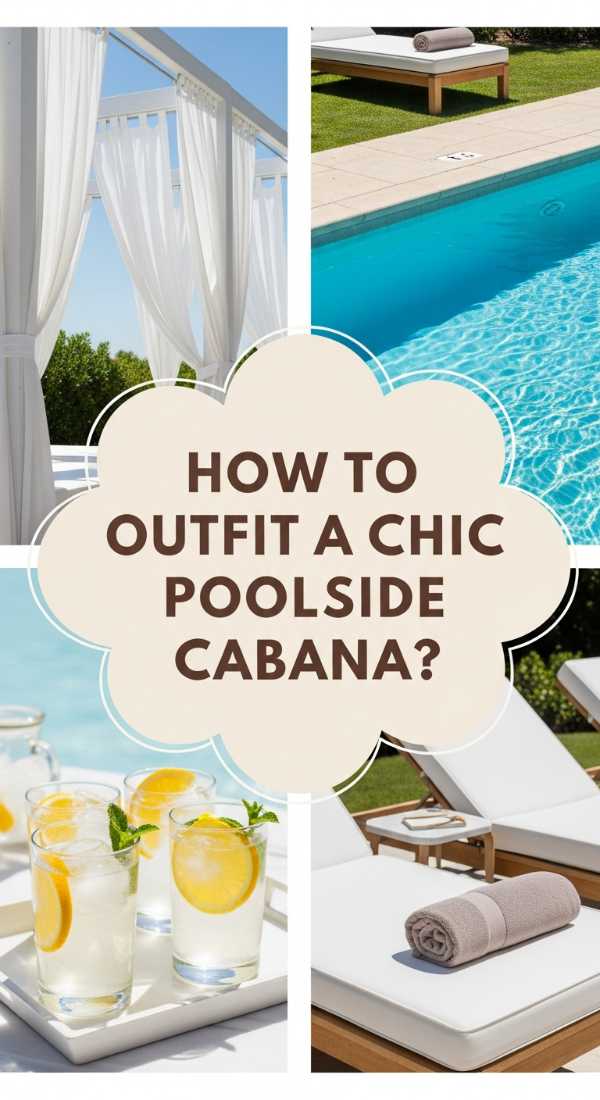 How To Outfit A Chic Poolside Cabana For Sophisticated Summer Parties 69e4be022f411