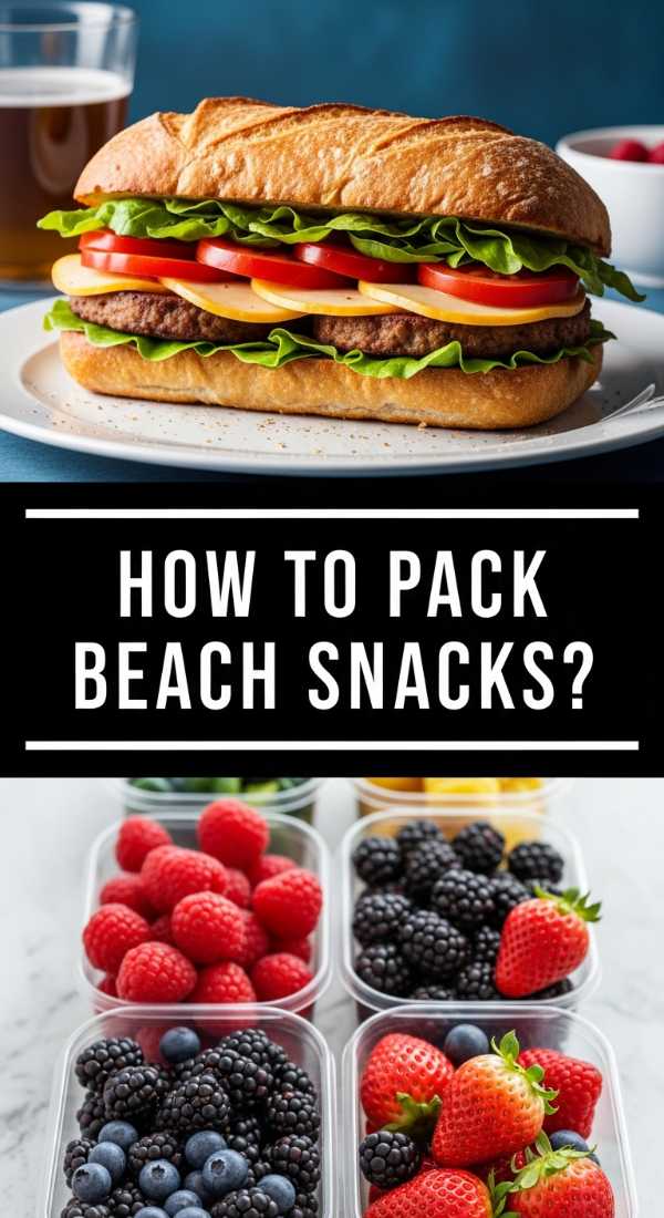 How To Pack Beach Snacks 69ea33a4ed7ce