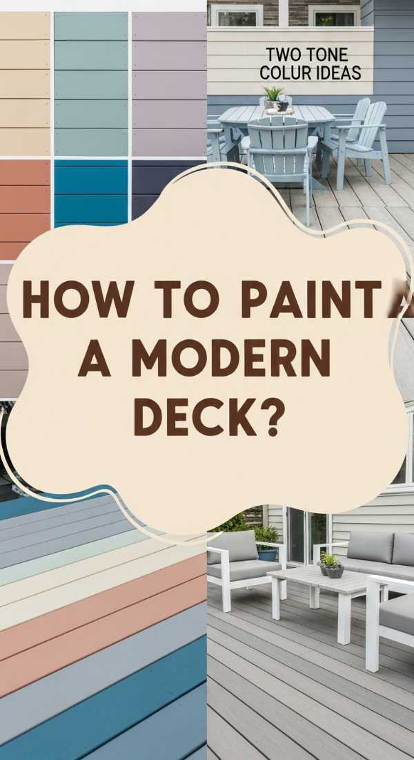 How To Paint A Modern Deck For A Sophisticated Outdoor Living Room 69edf96b44af5