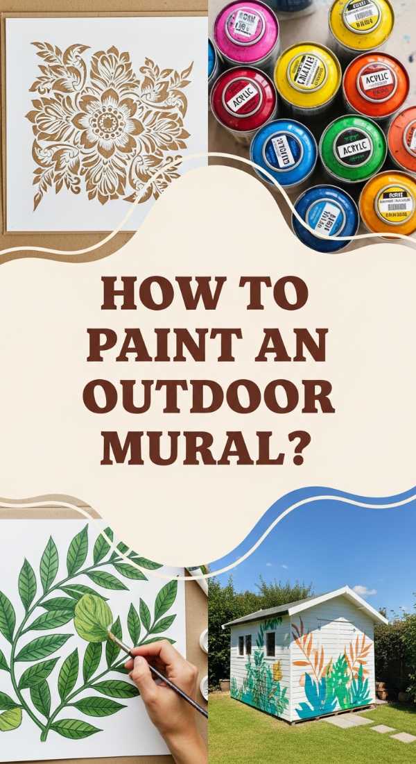 How To Paint A Vibrant Shed Mural For A Whimsical Garden Vibe 69edfde4d34ec