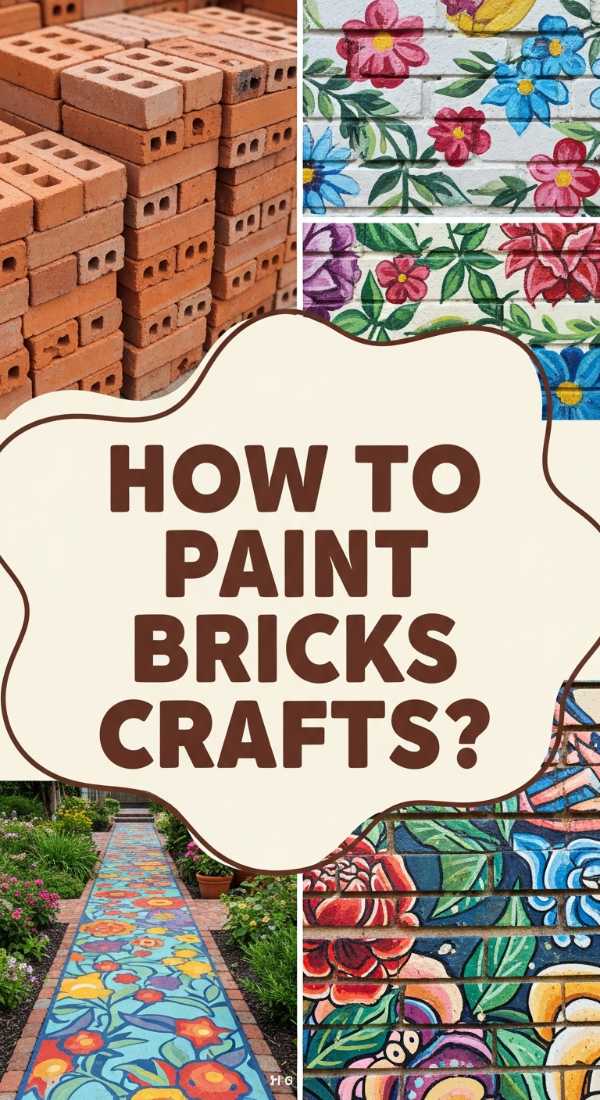 How To Paint Bricks Crafts For A Charming Garden Path 69f2387f65b81
