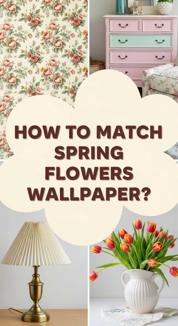 How To Pair Spring Flowers Wallpaper For A Whimsical Home Aesthetic 69e5ffa8c6705