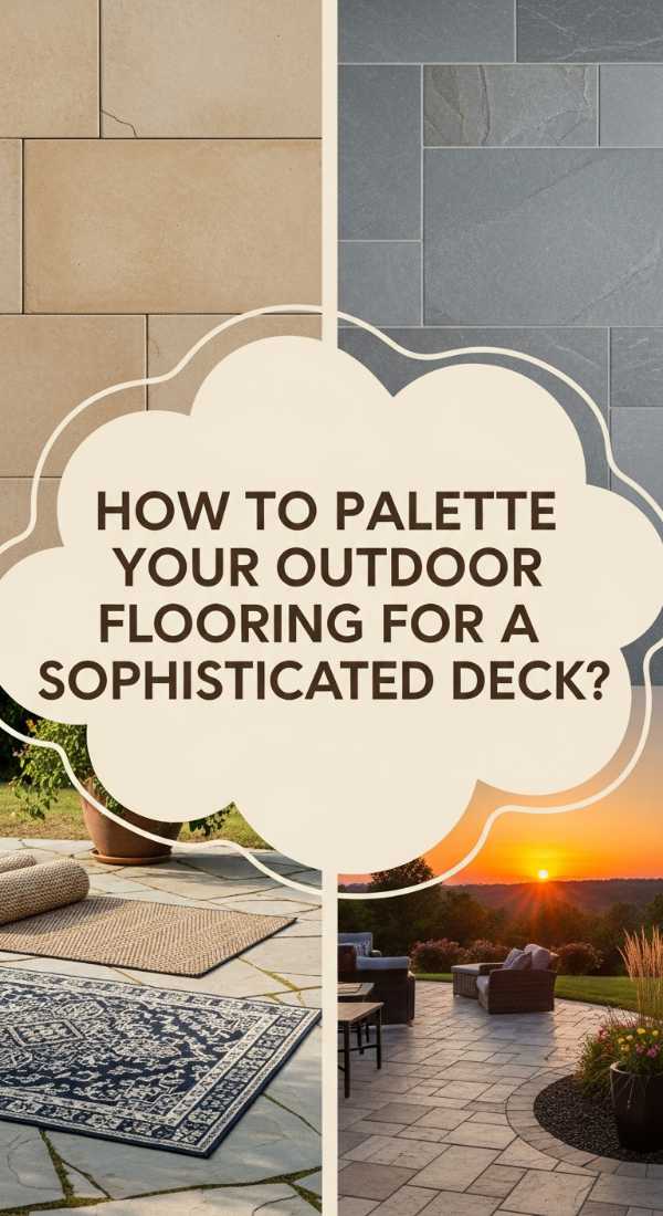 How To Palette Your Outdoor Flooring For A Sophisticated Deck 69edfbf6912f1