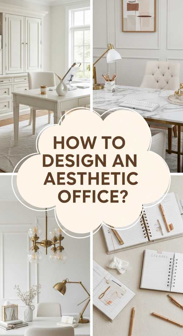 How To Perfect An Aesthetic Home Office For Women To Stay Productive 69df1b4af1520