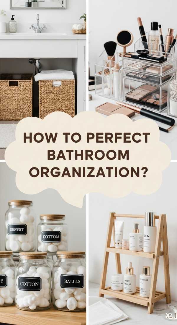 How To Perfect Bathroom Organization For Stress Free Mornings 69eb41011d940