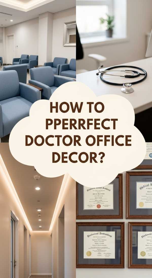 How to Perfect Doctor Office Decor for a Calming Atmosphere
